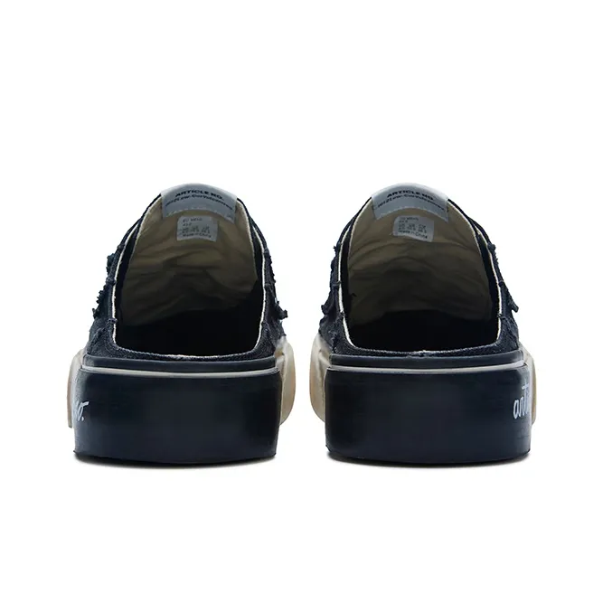 ARTICLE NO. Closed Toe Slippers Unisex Black-3