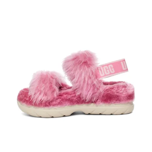 ugg KIDS Fluff Sugar Sandal Stylish Sandals Women's Pink