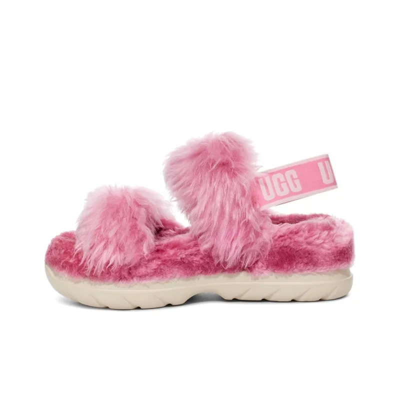 UGG Fluff Sugar Sandal Stylish Sandals Women's Pink-0