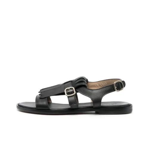 DOUCAL'S Fibbia T-bar Leather Sandals