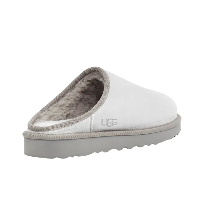 UGG Rubber Sole Wrap-toe Slippers Men's Gray-3