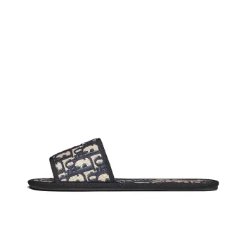 DIOR Chez Moi Sandals Deep Blue Women's