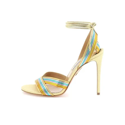 AQUAZZURA Tie-fastening Ankle Sandals