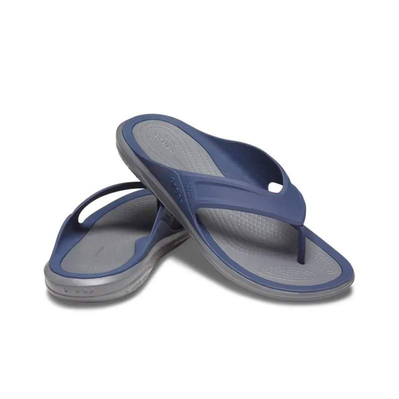 Crocs Swiftwater Wave Flip Flops 'Navy Blue'-3