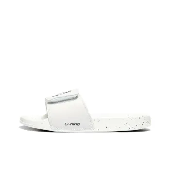 LiNing Hot Quiet Slide Slippers Women's White