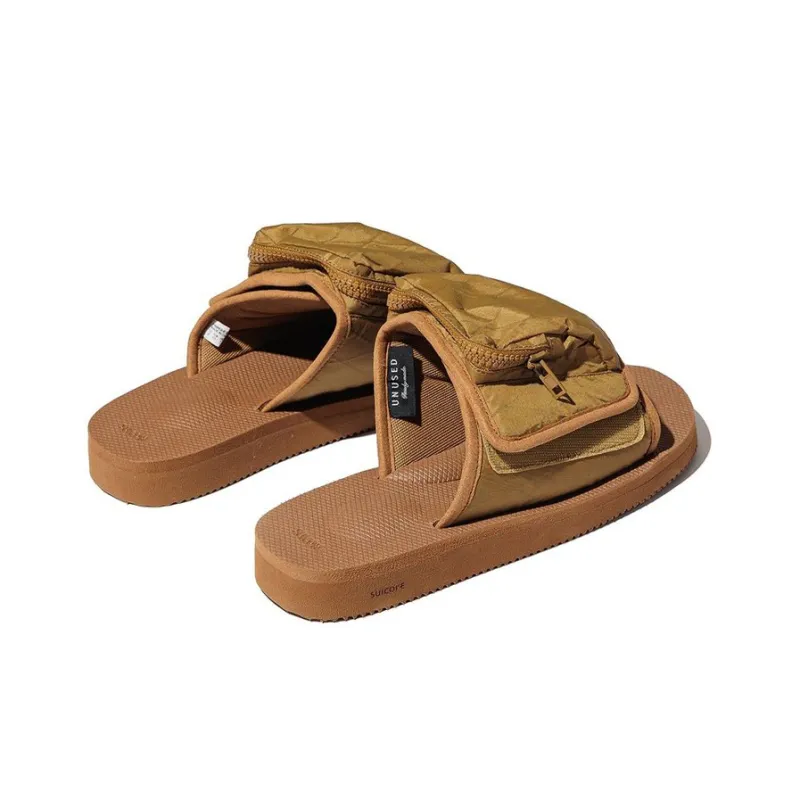 Unused x Suicoke Stylish Sandals Women's Brown-3