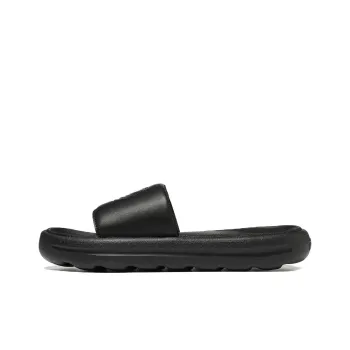 FILA Drifter Tube Casual Sports Slippers Unisex Black Version