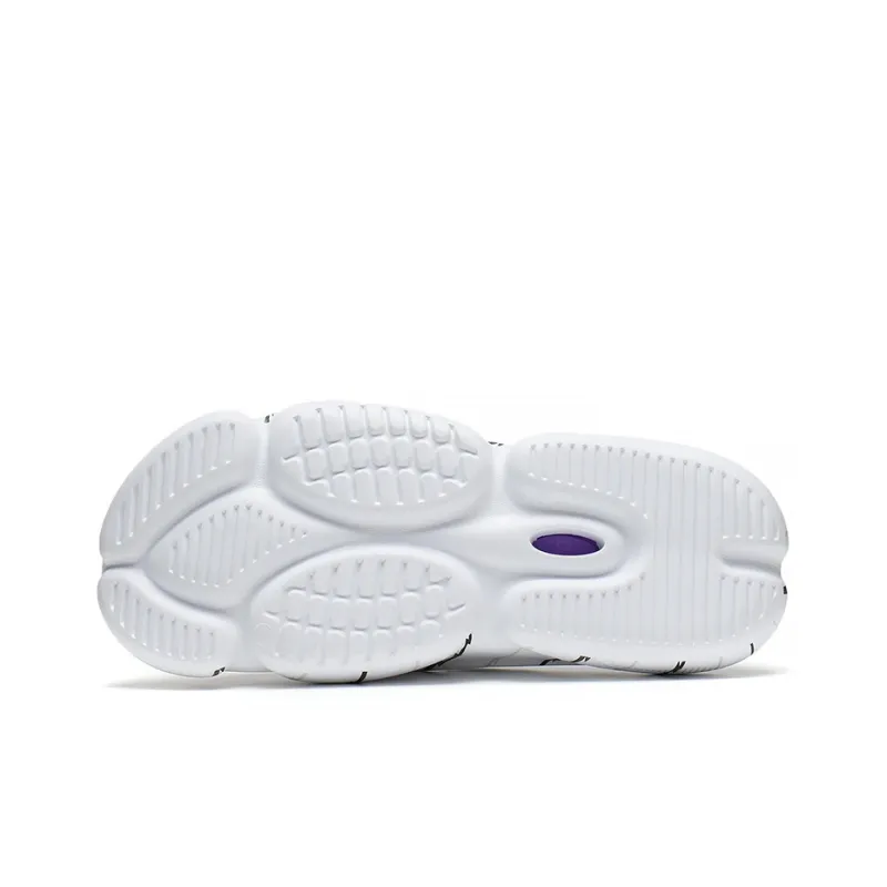 LiNing Speed 8 Quiet Slide Slippers Men's White Purple Red-4