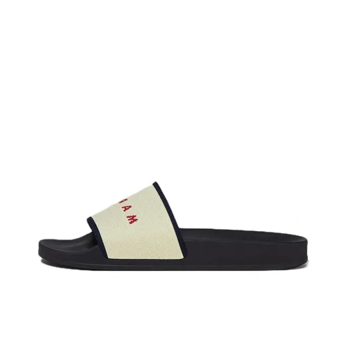 MARNI Jacquard-logo Slides