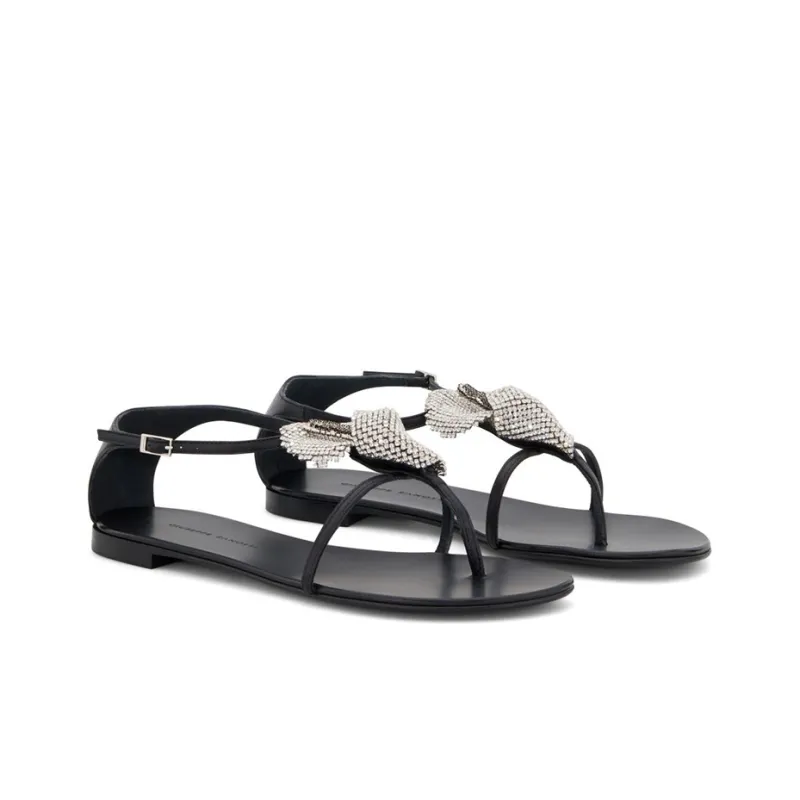 Giuseppe Zanotti Calla Flower Sandals Women's-1
