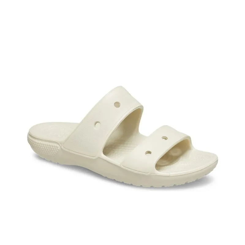 Crocs Classic Double Band Slide Sandals Bone-2