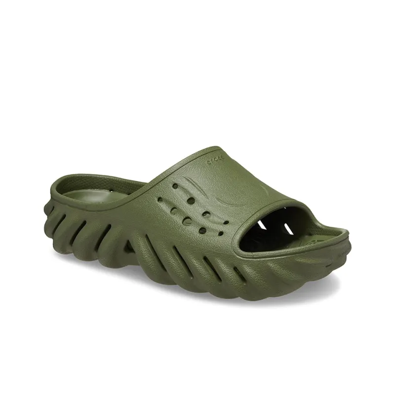 Crocs Echo Slide Army Green-2