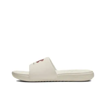 Under Armour Ansa Fixed Slide 'Ivory Red Fusion' Women's