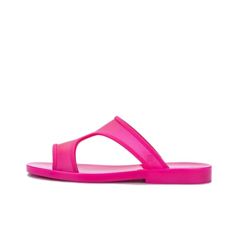 Melissa Slide Slippers Women's Orange/Light Purple/Bright Black/Neon Pink/Neon Green-2
