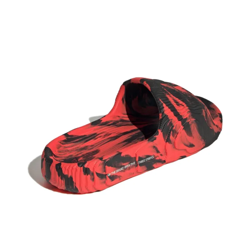 Adidas Adilette 22 Slides 'Bright Red Black'-3