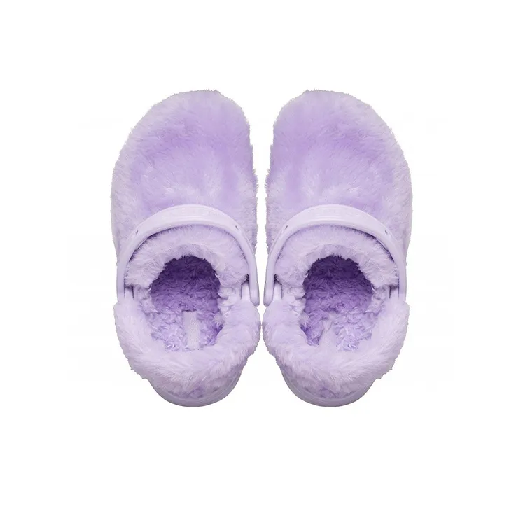 Crocs Classic Clog Fur Sure Lavender-4