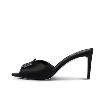 RENE CAOVILLA Chantel Stylish Sandals Women's Black