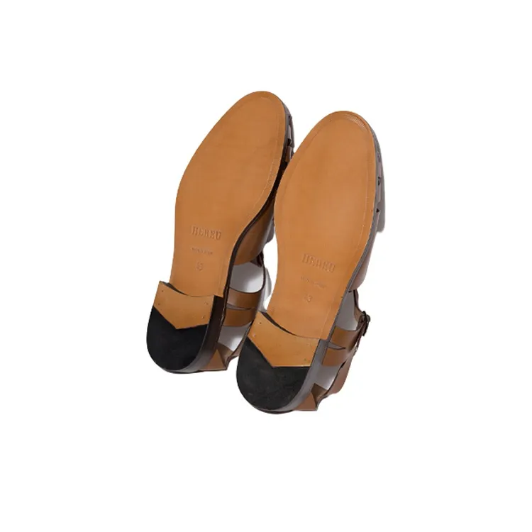 Hereu Pesca Leather Sandals-4