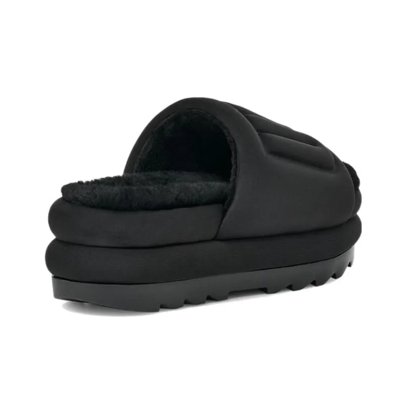 UGG Maxi Graphic Slide Black Women's-3
