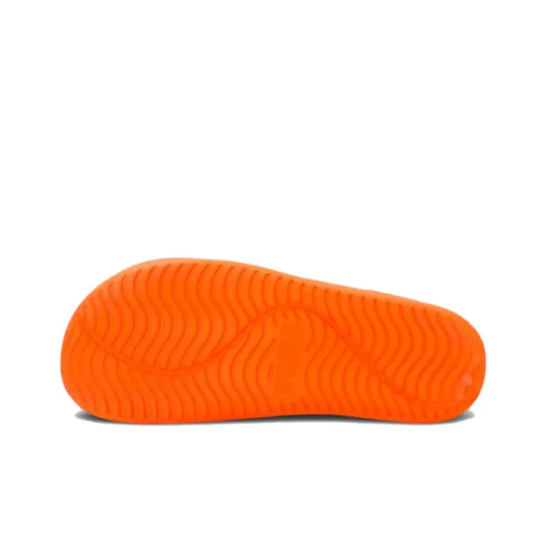 PUMA Wave Flip Res Rubber Sole Slide Slippers Unisex Orange-4