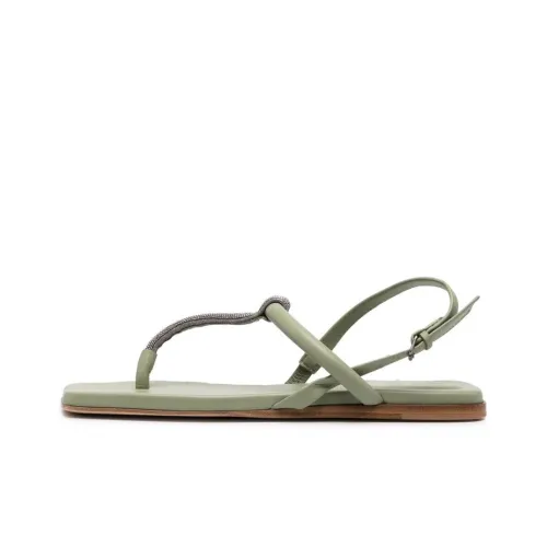 Brunello Cucinelli One-Strap Sandals Women's