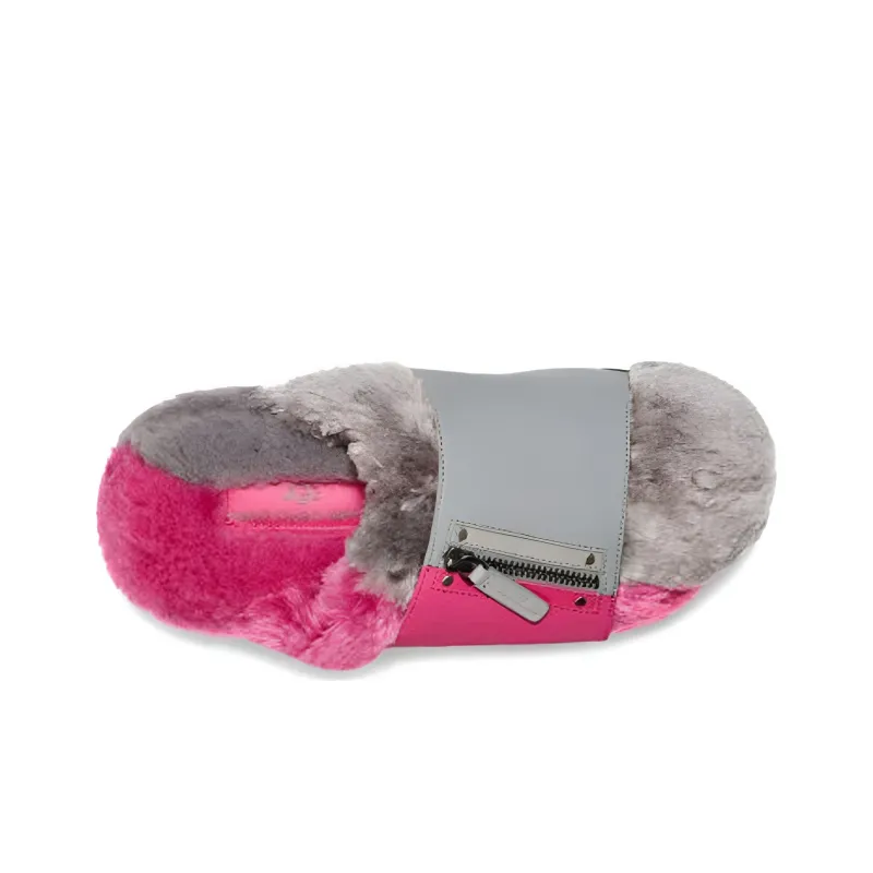 Feng Chen Wang x UGG Slippers Women's Pink Gray-3