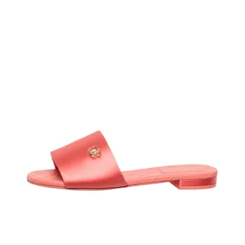 CHANEL Slide Slippers Women's Orange