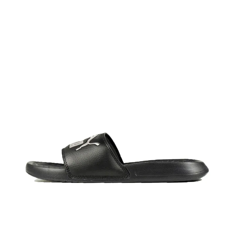 PUMA Popcat Minimalistic Casual Shoe Black Silver Women's-0