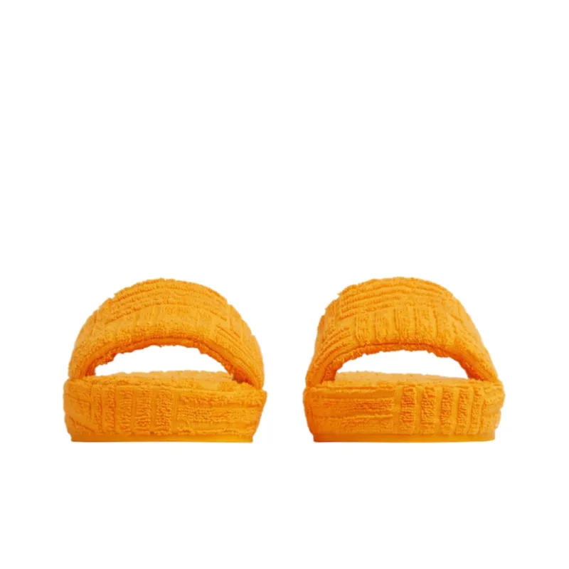 Bottega Veneta Resort Sponge Slide Tangerine-2