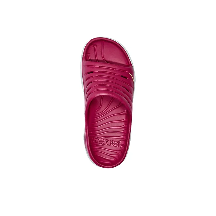 HOKA ONE ONE Slide Slippers Women's Red-2