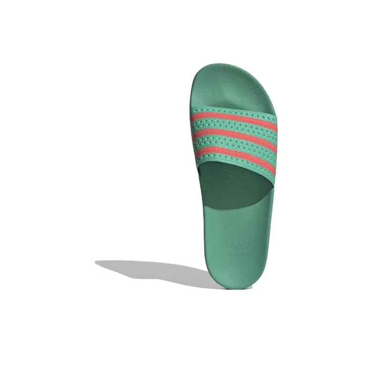 Adidas Adilette Slide 'Hi Res Green Turbo'-4