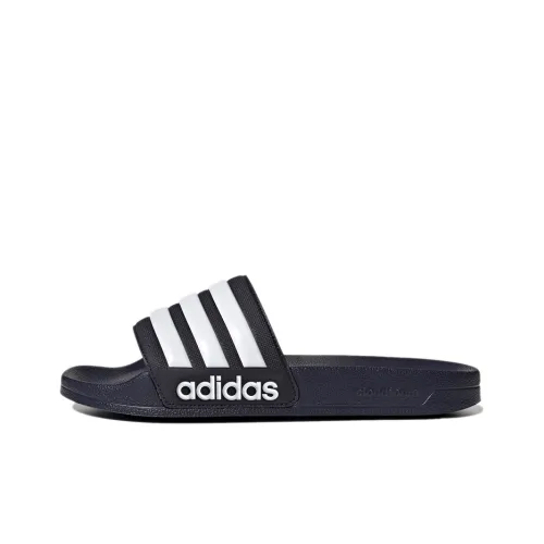 Adidas Adilette Shower Slides Legend Ink Cloud White