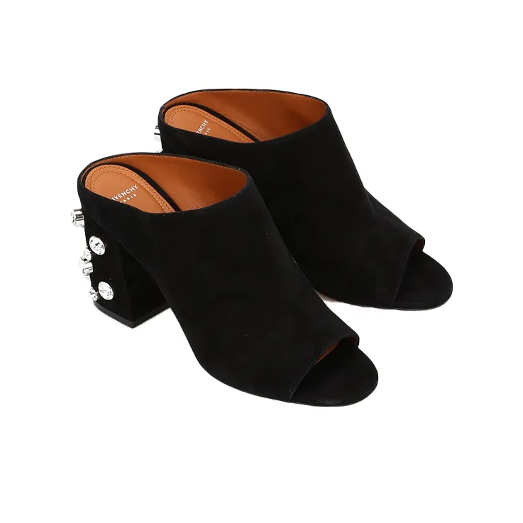 GIVENCHY Slide Slippers Women's Black-2