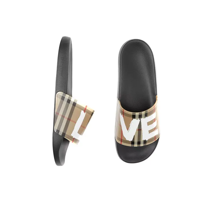 Burberry Vintage Slide Slippers Men's Archive Beige-2