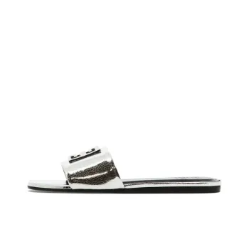 Givenchy Slip Resistant Slide Slippers Women's Silver