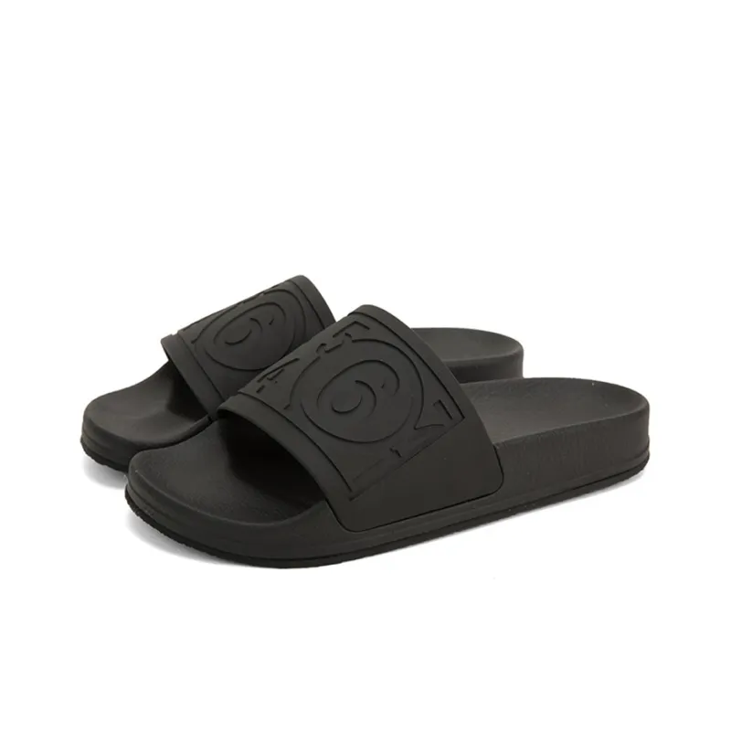 MM6 Maison Margiela Logo Embossed Slides Women's-4