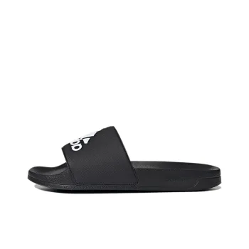 Adidas Adilette Shower Slides Black White