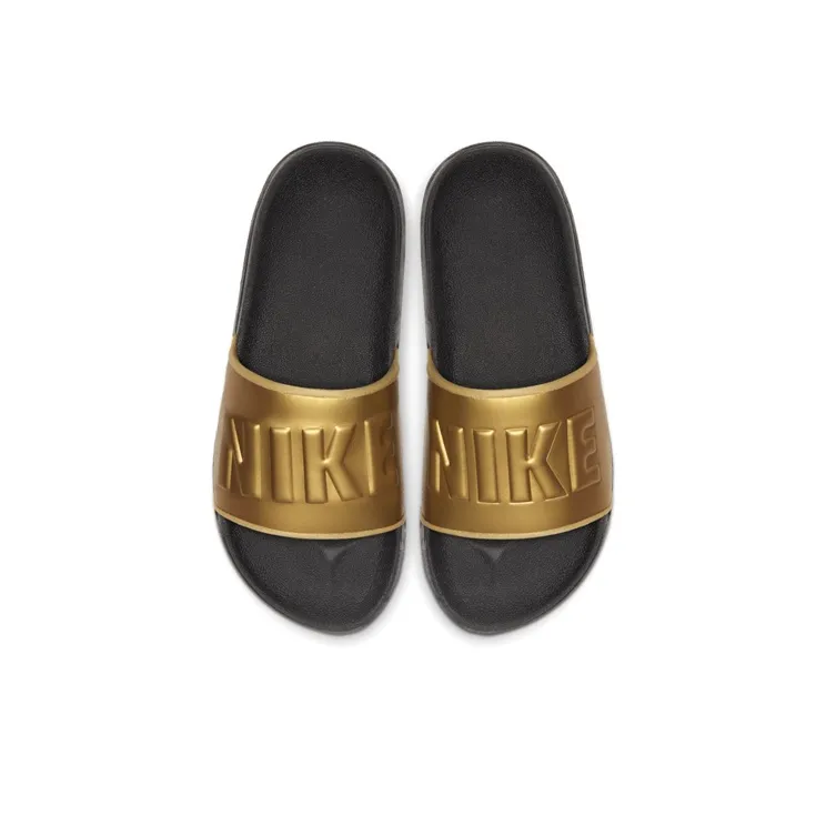 Nike Offcourt Slide Slippers Golden Women's-2