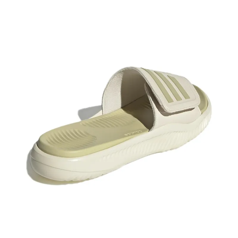 Adidas Alphabounce Slide 'Wonder White Sandy Beige Metallic'-3