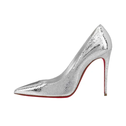 Christian Louboutin High Heels Women's Silver