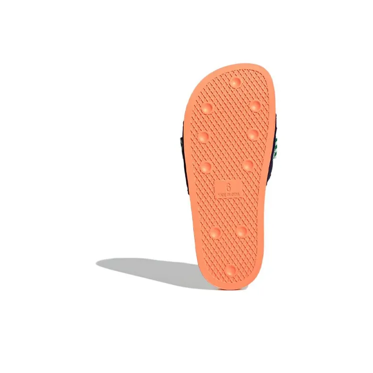 Adidas Originals Pouchylette Slides 'Night Sky Bliss Orange Pink' Women's-6