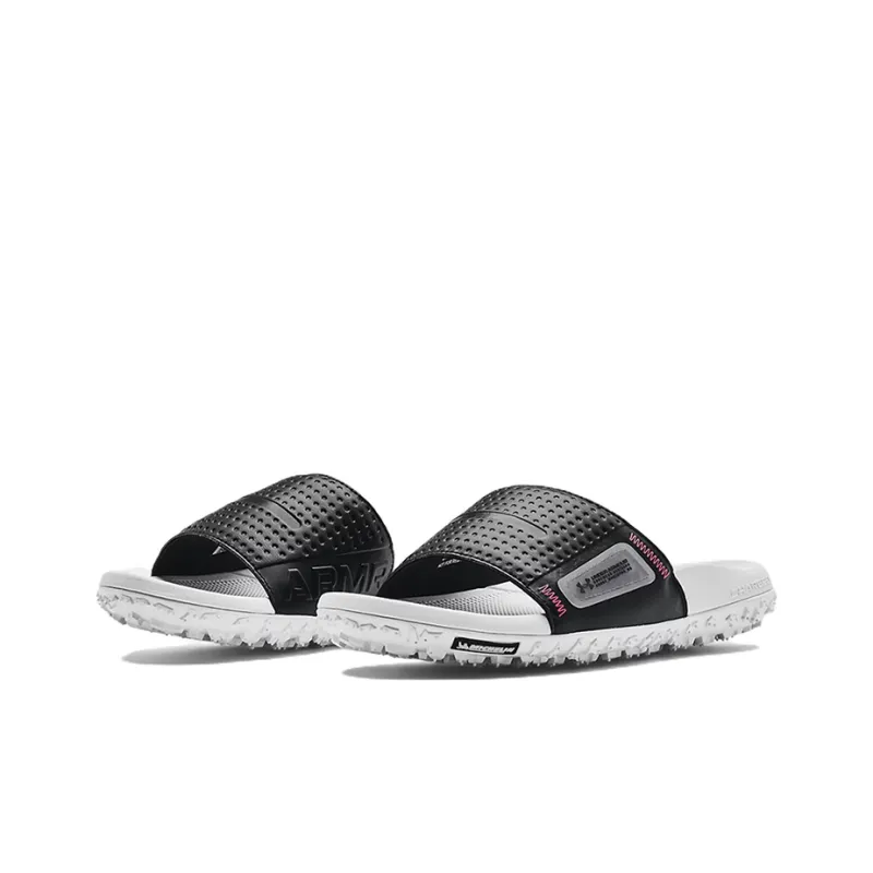 Under Armour Ft Sway Slide 'White Black'-2