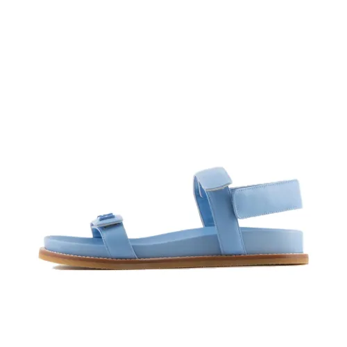 EMPORIO ARMANI EA Slide Slippers Women's Sky Blue