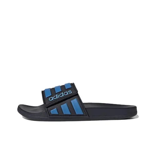 Adidas Adilette Series Slide Slippers Men Black/Blue