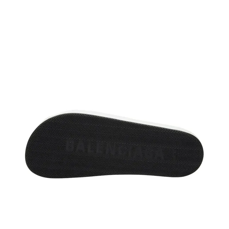 Balenciaga Classic Logo Slide 'White'-5