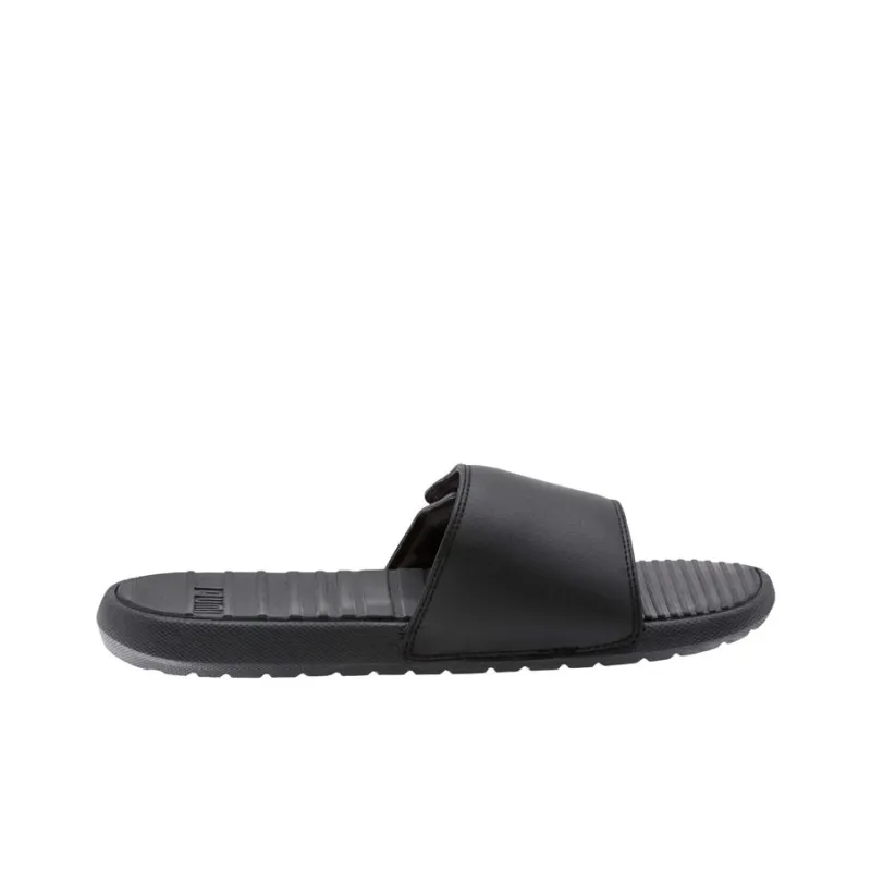 PUMA Cool Cat Sport Slippers Black/White-1