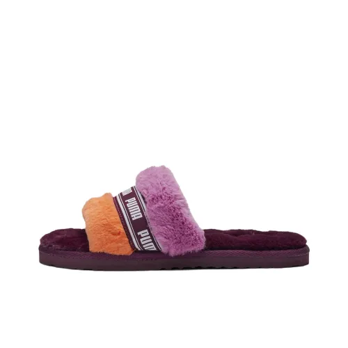 Puma Women's Fluff Slide 'Jazzy - Grape Wine'