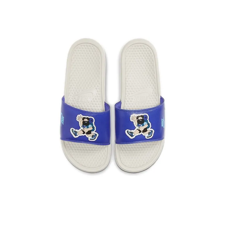 Nike Benassi Jdi Print Slide 'Hiker Cartoon Light Bone'-3
