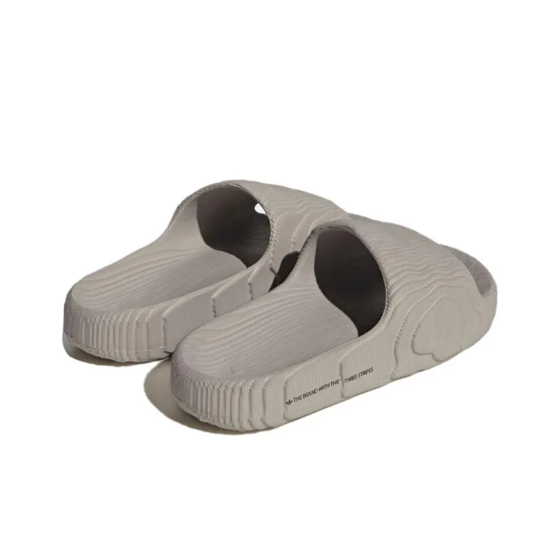 Adidas Adilette 22 Slides Light Brown-2