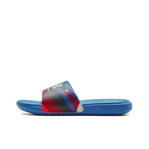 Under Armour Ansa Graphic Slide 'Victory Blue Beta' Women's